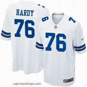 Stunning Mens Nike Dallas Cowboys #76 Greg Hardy Game White NFL Jersey