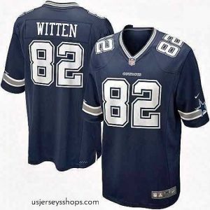 Enchanting Mens Nike Dallas Cowboys 82 Jason Witten Game Navy Blue Team Color NFL Jersey