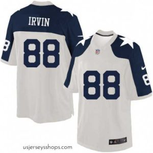 Enchanting Mens Nike Dallas Cowboys 88 Michael Irvin Limited White Throwback Alternate NFL Jersey