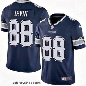 Sensational Mens Nike Dallas Cowboys 88 Michael Irvin Navy Blue Team Color Vapor Untouchable Limited Player NFL Jersey
