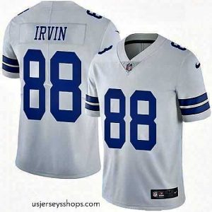 Stunning Mens Nike Dallas Cowboys 88 Michael Irvin White Vapor Untouchable Limited Player NFL Jersey