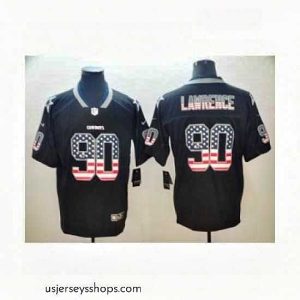Enchanting Mens Nike Dallas Cowboys 90 Demarcus Lawrence Limited Black Rush USA Flag NFL Jersey