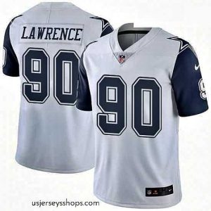 Exquisite Mens Nike Dallas Cowboys 90 Demarcus Lawrence Limited White Rush Vapor Untouchable NFL Jersey