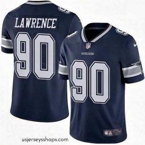 Magnificent Mens Nike Dallas Cowboys 90 Demarcus Lawrence Navy Blue Team Color Vapor Untouchable Limited Player NFL Jersey