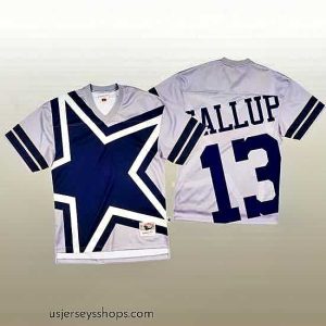 Glamorous NFL Dallas Cowboys 13 Michael Gallup White Mitchell  26 Nell Big Face Fashion Limited NFL Jersey
