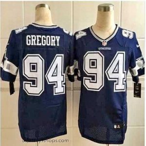 Enchanting New Dallas Cowboys #94 Randy Gregory Navy Blue Team Color Stitched NFL Elite jersey