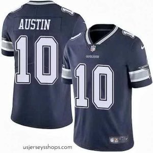 Stunning Nike Cowboys 10 Tavon Austin Navy Vapor Untouchable Limited Jersey