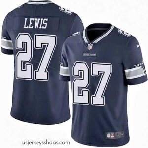 Enchanting Nike Cowboys #27 Jourdan Lewis Navy Blue Mens Team Color Vapor Untouchable Limited Player NFL Jersey