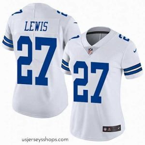 Stellar Nike Cowboys #27 Jourdan Lewis White Womens Vapor Untouchable Elite Player NFL Jersey