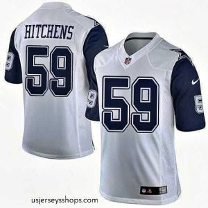 Enchanting Nike Cowboys #59 Anthony Hitchens White Mens Stitched NFL limited Jerseys