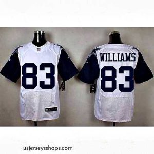 Enchanting Nike Cowboys #83 Terrance Williams White Mens Stitched NFL Elite Rush Jerseys