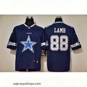 Captivating Nike Cowboys 88 Ceedee Lamb Navy Vapor Untouchable Limited Jersey