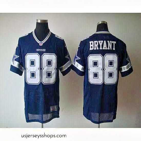Sensational Nike Cowboys #88 Dez Bryant Navy Blue Team Color Mens Stitched NFL Elite Jersey