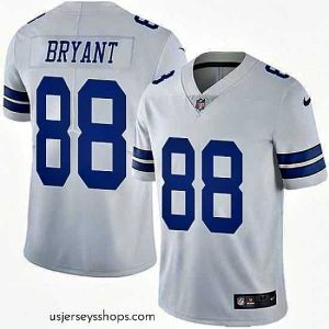 Breathtaking Nike Cowboys #88 Dez Bryant White Mens Stitched NFL Vapor Untouchable Limited Jersey