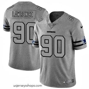 Enchanting Nike Cowboys 90 Demarcus Lawrence 2019 Gray Gridiron Gray Vapor Untouchable Limited Jersey