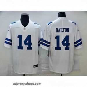 Exquisite Nike Dallas Cowboys 14 Andy Dalton White Vapor Untouchable Limited Jersey