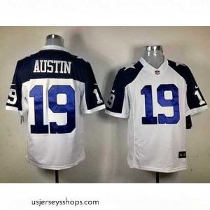 Breathtaking Nike Dallas Cowboys 19 Miles Austin White LIMITED Thankgivings NFL Jersey