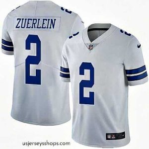 Enchanting Nike Dallas Cowboys 2 Greg Zuerlein White Stitched NFL Vapor Untouchable Limited Jersey