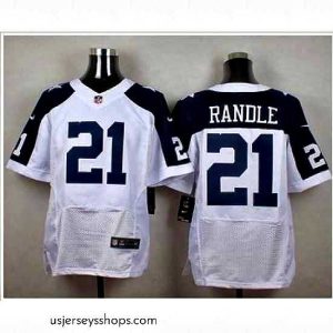 Enchanting Nike Dallas Cowboys #21 Joseph Randle White Thanksgiving Throwback 27s Stitched NFL Elite Jersey