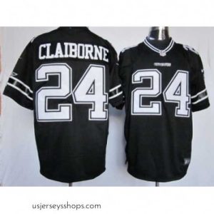 Captivating Nike Dallas Cowboys 24 Morris Claiborne black Limited NFL Jersey