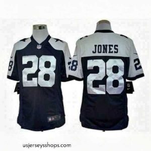 Sensational Nike Dallas Cowboys 28 Felix Jones Blue Limited Thankgivings NFL Jersey