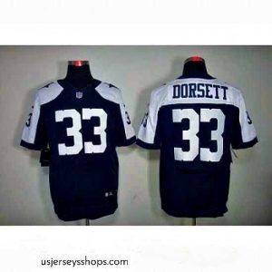 Enchanting Nike Dallas Cowboys 33 Tony Dorsett Blue Elite Thanksgiving NFL Jersey