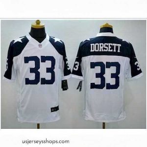 Stellar Nike Dallas Cowboys #33 Tony Dorsett White Thanksgiving Throwback 27s Stitched NFL Limited Jersey