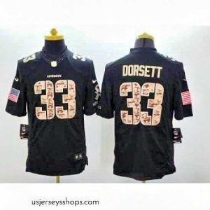 Stunning Nike Dallas Cowboys 33 tony dorsett Black Limited Salute to Service NFL Jersey