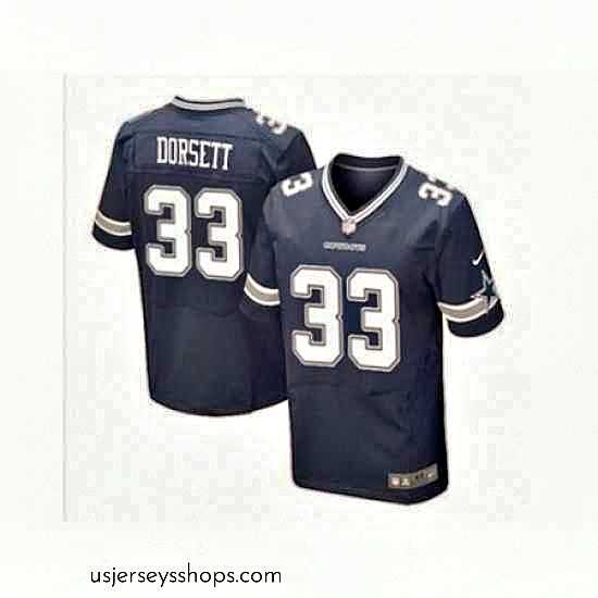 Glamorous Nike Dallas Cowboys 33 tony dorsett blue Elite NFL Jersey
