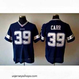 Enchanting Nike Dallas Cowboys 39 Brandon Carr Blue Elite NFL Jersey