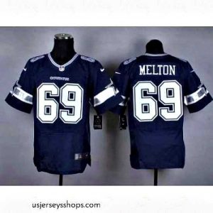Glamorous Nike Dallas Cowboys 69 Henry Melton blue Elite NFL Jersey