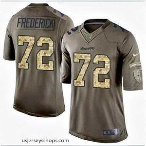 Captivating Nike Dallas Cowboys #72 Travis Frederick Green 27s Stitched NFL Limited Jersey