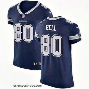 Sensational Nike Dallas Cowboys 80 Blake Bell Navy Blue Team Color Stitched NFL Vapor Untouchable Elite Jersey