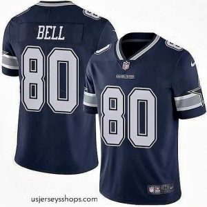 Alluring Nike Dallas Cowboys 80 Blake Bell Navy Blue Team Color Stitched NFL Vapor Untouchable Limited Jersey