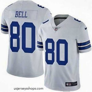 Glamorous Nike Dallas Cowboys 80 Blake Bell White Stitched NFL Vapor Untouchable Limited Jersey