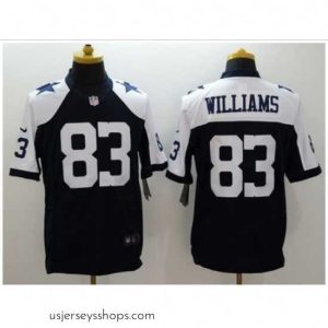 Sensational Nike Dallas Cowboys #83 Terrance Williams Navy Blue Thanksgiving Throwback 27s Stitched NFL Limited Jersey