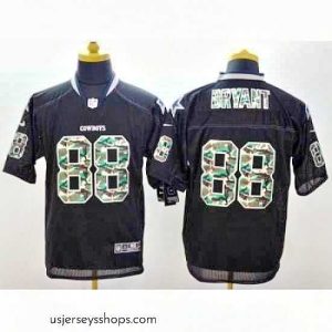 Sensational Nike Dallas Cowboys 88 Dez Bryant Black Elite Camo Fashion NFL Jersey