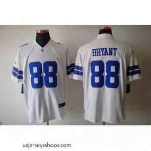 Enchanting Nike Dallas Cowboys 88 Dez Bryant White Limited NFL Jersey