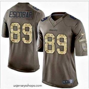 Stellar Nike Dallas Cowboys #89 Gavin Escobar Green 27s Stitched NFL Limited Jersey