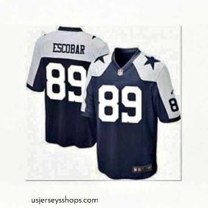 Stellar Nike Dallas Cowboys 89 Gavin Escobar blue game thankgivings NFL Jersey
