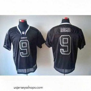 Enchanting Nike Dallas Cowboys 9 Tony Romo Black Elite Lights Out NFL Jersey
