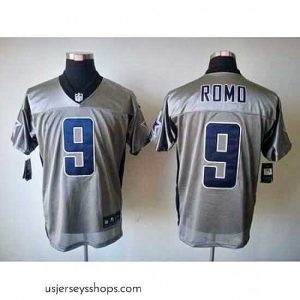 Exquisite Nike Dallas Cowboys 9 Tony Romo Grey Shadow NFL Jersey