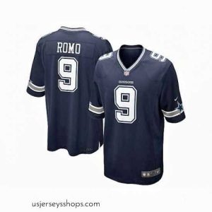 Enchanting Nike Dallas Cowboys 9 Tony Romo blue Game NFL Jersey