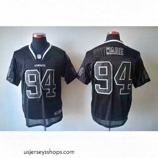 Alluring Nike Dallas Cowboys 94 DeMarcus Ware Black Elite Lights Out NFL Jersey