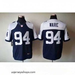 Enchanting Nike Dallas Cowboys 94 DeMarcus Ware Limited Thankgivings Blue NFL Jersey