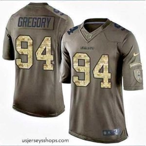 Breathtaking Nike Dallas Cowboys #94 Randy Gregory Green 27s Stitched NFL Limited Jersey