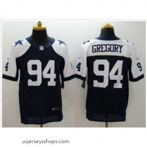 Captivating Nike Dallas Cowboys #94 Randy Gregory Navy Blue Thanksgiving Throwback 27s Stitched NFL Elite Jersey