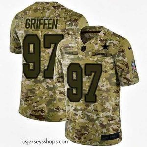 Enchanting Nike Dallas Cowboys 97 Everson Griffen Camo Stitched NFL Limited 2018 Salute To Service Jersey