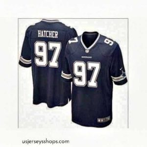 Sensational Nike Dallas Cowboys 97 Jason Hatcher blue game NFL Jersey