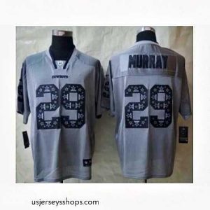 Stunning Nike Dallas cowboys 29 DeMarco Murray Grey Elite Lights Out fashion NFL Jersey